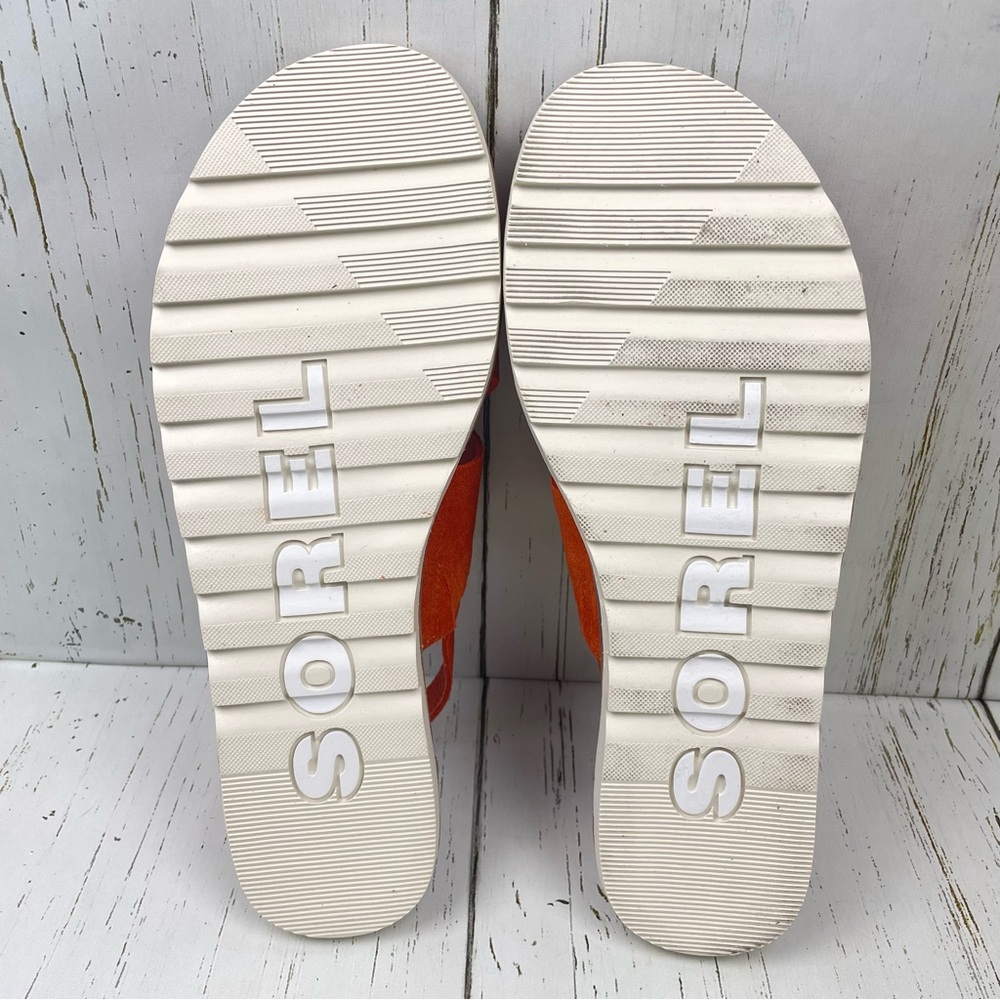 Sorel Ella ll Slingback Suede Leather Sandals - Picture 6 of 16